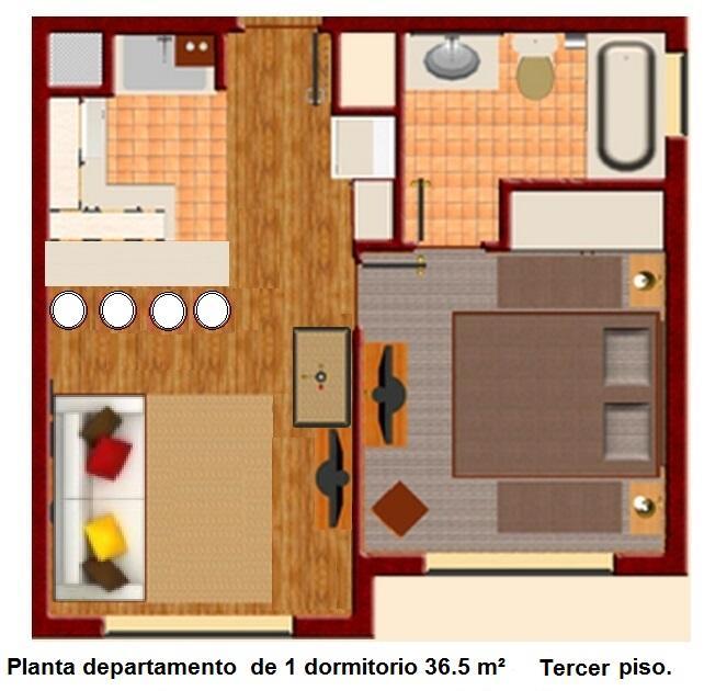 Ferienwohnung Depto Parque Suizo 800 Pucón Exterior foto